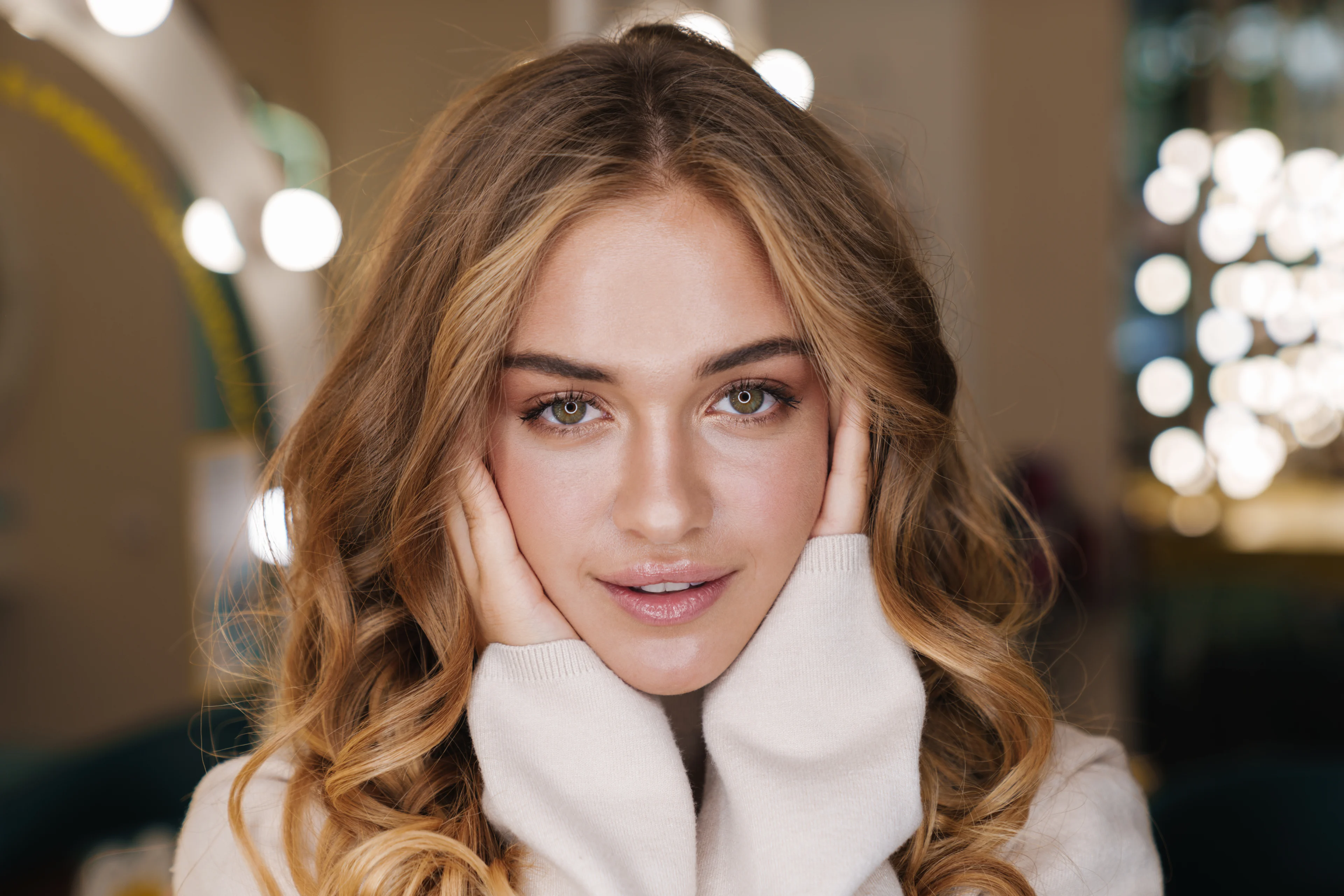 Model tijdens een fotoshoot voor een modecampagne